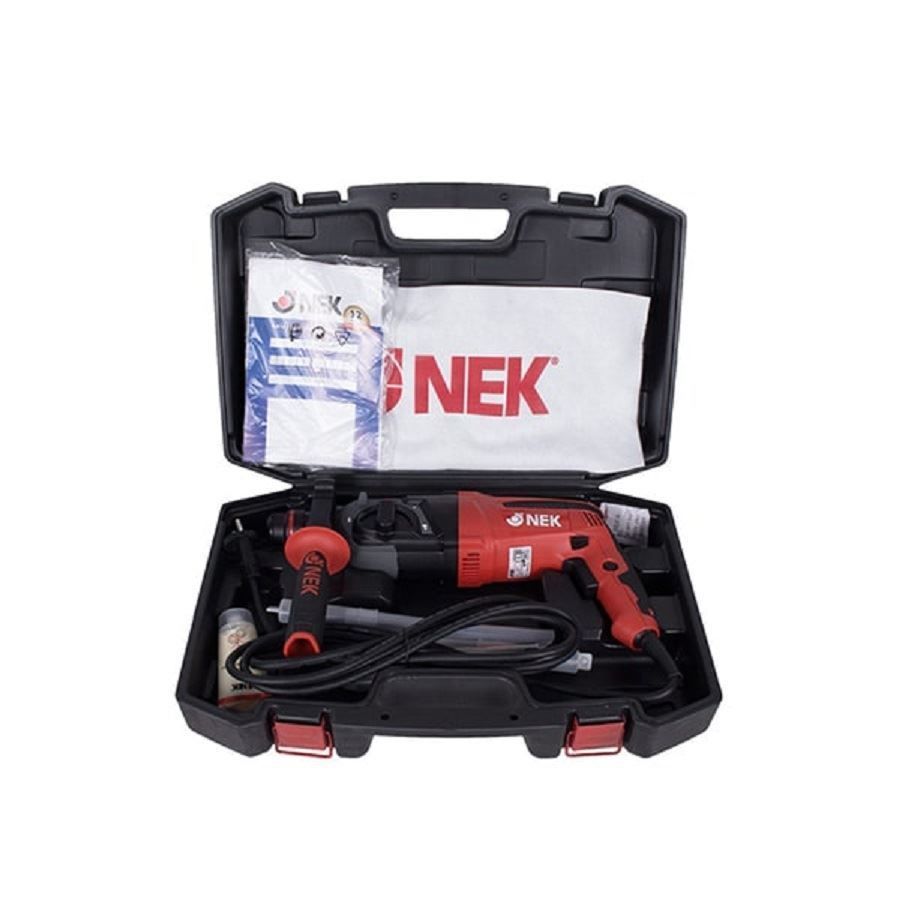 دریل تخریب هلتی  کد 8426 نک NEK NEK 8426 Rotary Hammer Drill 840W – 26mm SDS Plus Demolition Hammer