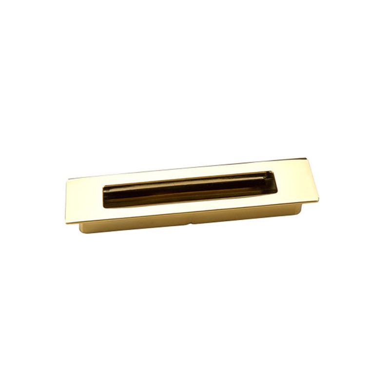 دستگیره کابینتی تو کار ملونی طلایی کد ML202-128 1*M73