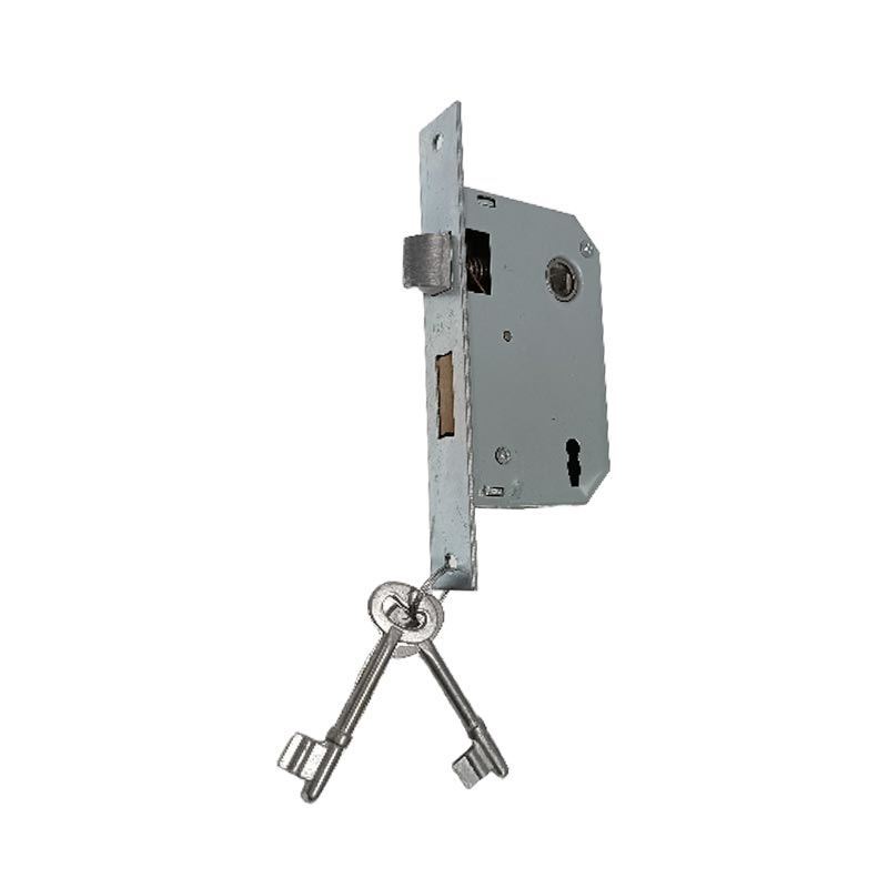 ست قفل و دستگیره کلیدی چپ کروم 910 کاسپین CASPIAN 1*C52