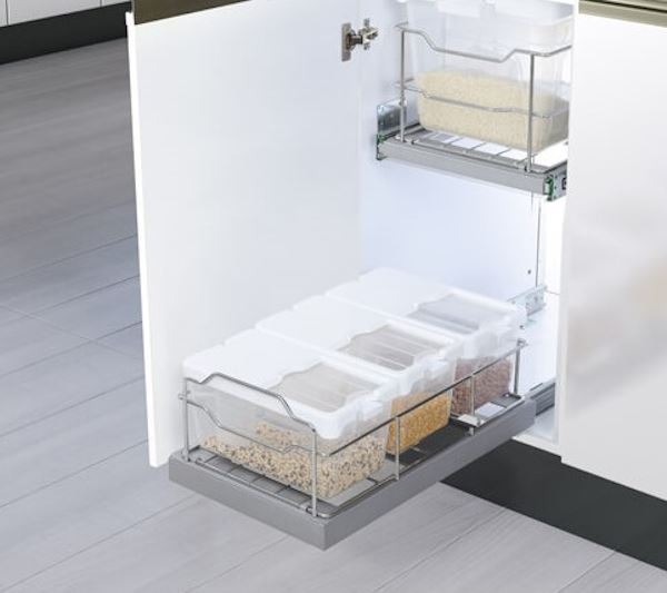 جا حبوبات ریل کف سه مخزنه کد A358 آدلان ADLAN 1*H61