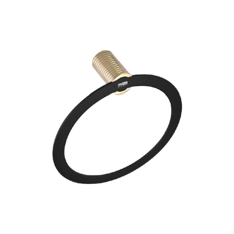 آویز حوله مدل HW398-5 مشکی طلایی پرایم PRIME 1*F81