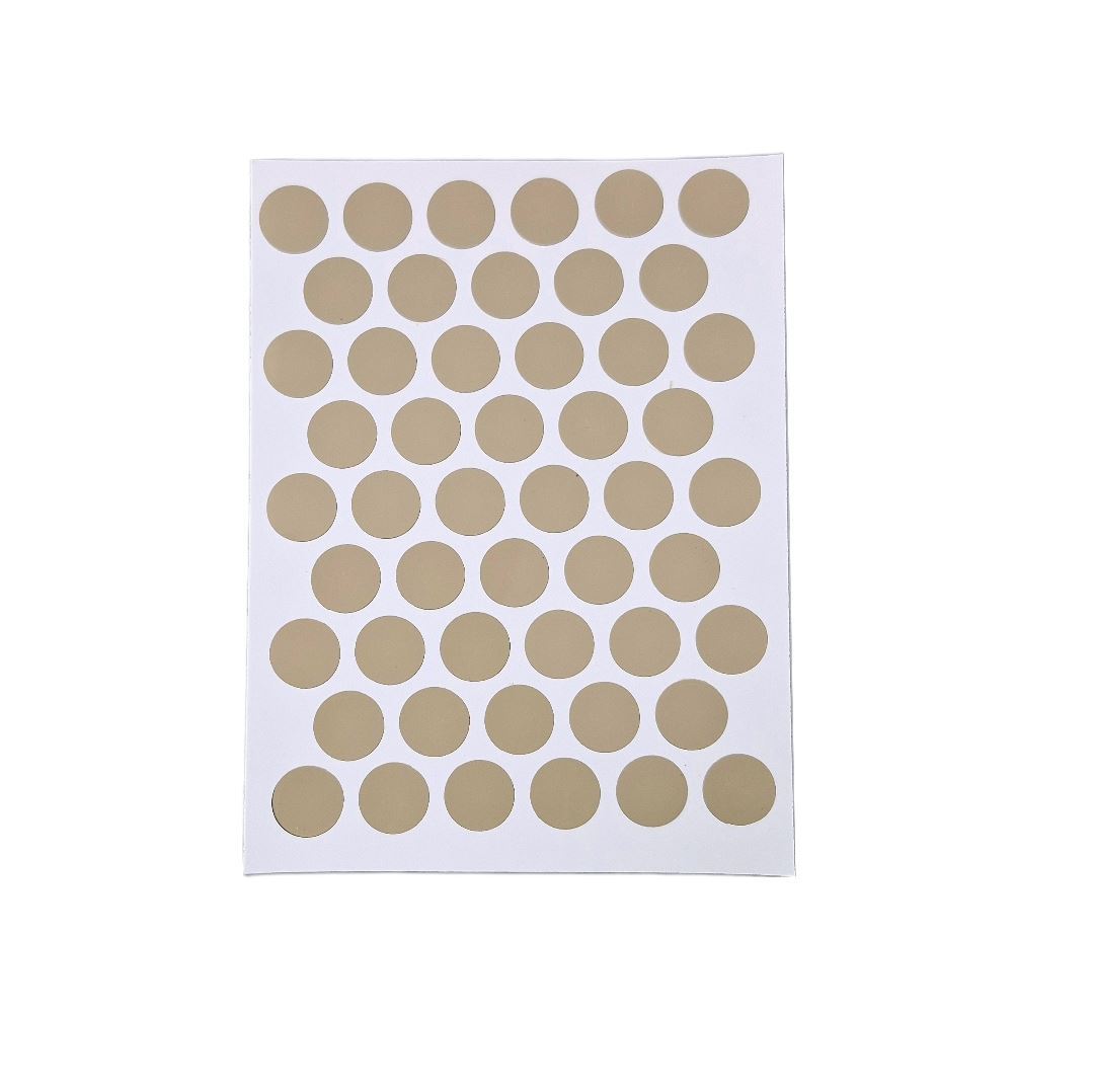 برچسب ام دی اف (پولکی) - کاپوچینو براق  کد1034 S.A 1*BC02/3