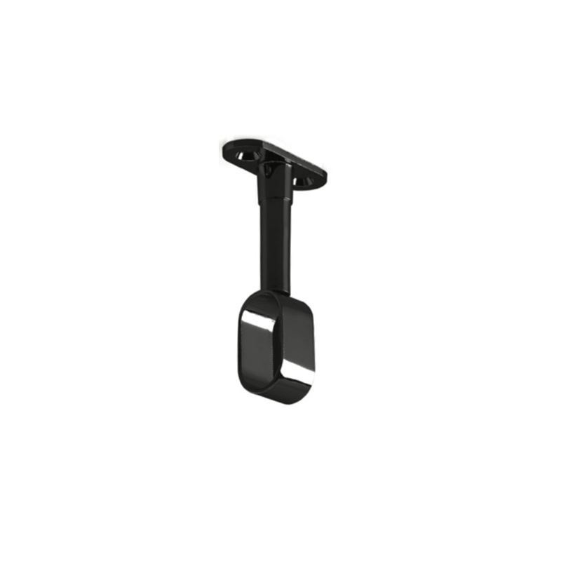 پایه سقفی بیضی لوله استیل 16 رگلاژی مشکی مدل 16-1060 ملونی MELLONI 1*DC01