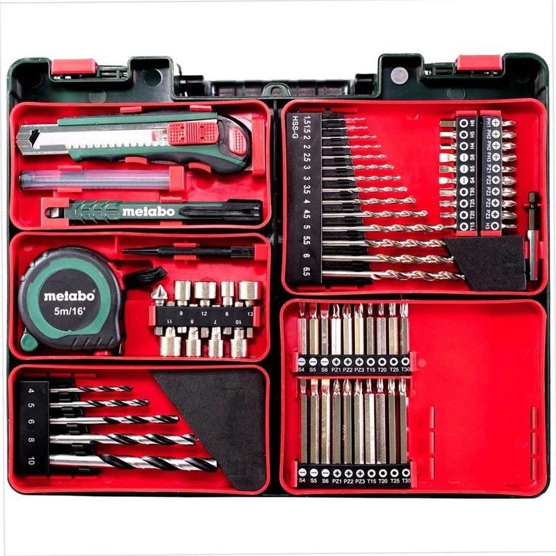 ست دریل شارژی متابو METABO مدل BS 14.4 متابو METABO (به سفارش امارات) 1*M63