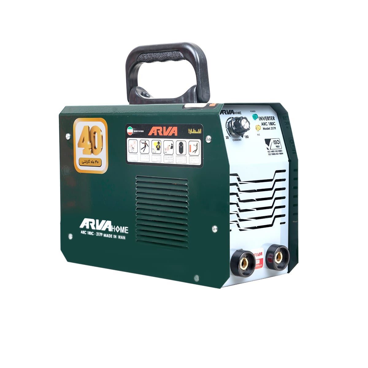 دستگاه جوش اینورتر مدل 2179 کد arc 180C آروا ARVA 1*A23