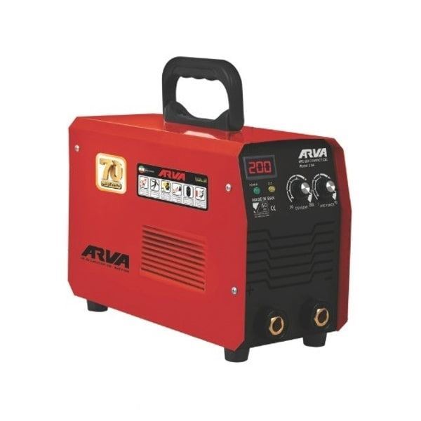دستگاه جوش اینورتر مدل 2184 COMPACT نیمه صنعتی کد arc 200IGBT آروا ARVA 1*A23