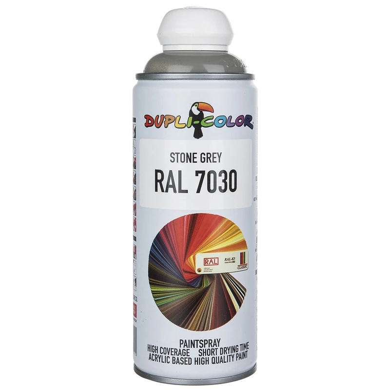 اسپری رنگ 400 میل رال خاکستری سنگی کد 7030 دوپلی کلر 1*J11