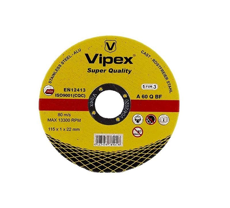خرید صفحه استیل بر مینی ۱×۱۱۵ ویپکس VIPEX