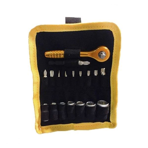 ست بیت (نوک پیچ گوشتی) و بکس 19 پارچه مدل KBR-119 کنزاکس KENZAX 1*L32