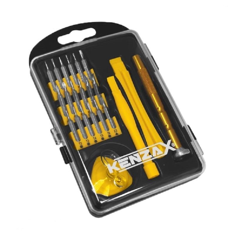 ست بیت نوک پیچ گوشتی موبایلی و ساعت 23 پارچه مدل KMR-123 کنزاکس KENZAX 1*L32