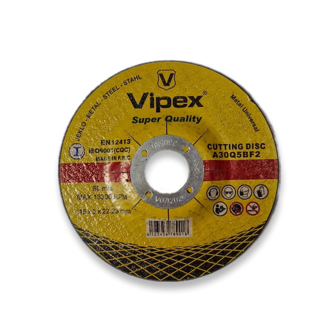 صفحه برش آهن مینی 3*115 ویپکس VIPEX 1*L23