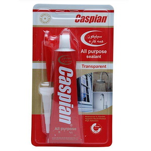 چسب آکواریوم پمادی 85 گرمی شفاف کاسپین CASPIAN
