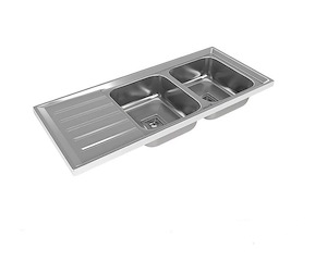 سینک ظرفشویی توکار مدل D-B191 چپ داتیس DATEES