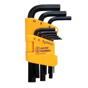 ست آچار آلن 6 گوش واستر VASTER  کد VH001