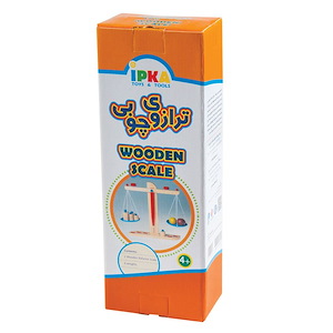 ترازو چوبی و بسته آموزشی ایپکا 1*EF01/3
