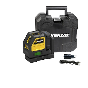 تراز لیزری دو خط سبز شارژی کد 1144P کنزاکس KENZAX