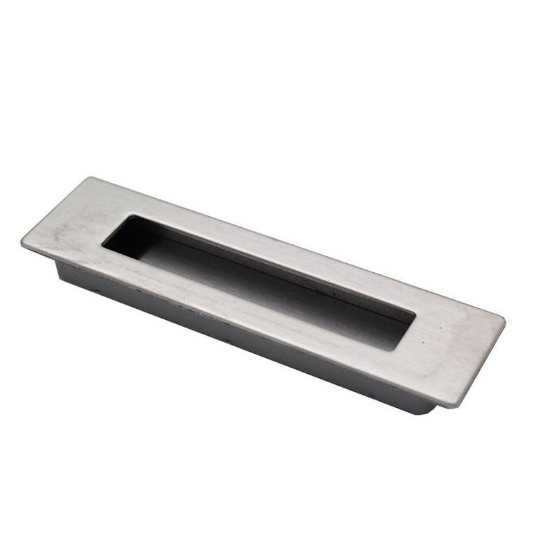 دستگیره کابینتی تو کار ملونی نقره ای کد 402-128 1*M64