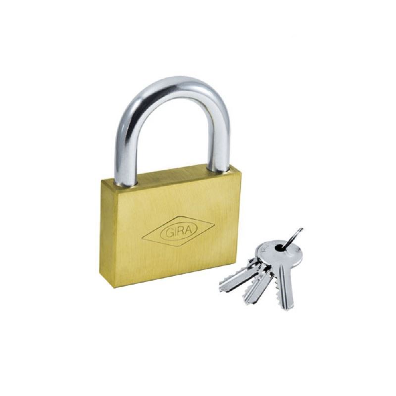 قفل آویز تخت 75 میلی متری کد 006 گیرا GIRA 1*FG01/3