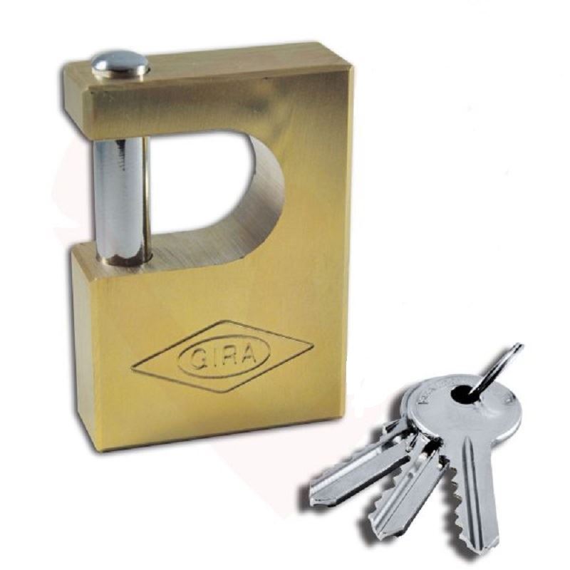 قفل کتابی 70 میلی متری کد 034 گیرا GIRA 1*FG01/4