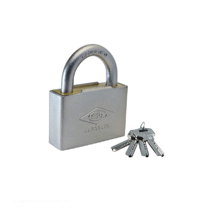 قفل آویز سوپر 75 میلی متری روکشدار کد 032 گیرا GIRA 1*FG01/3