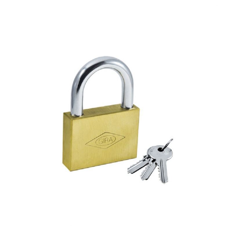 قفل آویز تخت 60 میلی متری کد 005 گیرا GIRA 1*FG01/3