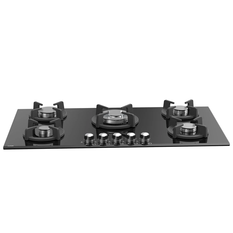 اجاق گاز 5 شعله شیشه ای مدل G526N آلتون ALTON فرشته9*12