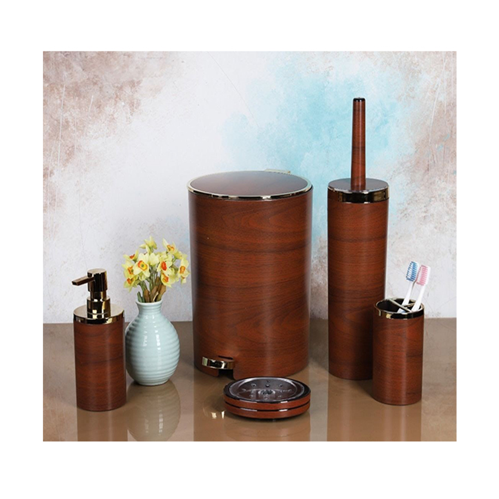 سرویس 5 پارچه طرح چوب طلایی کد 4900  کنتراست CONRTAST 1*J21