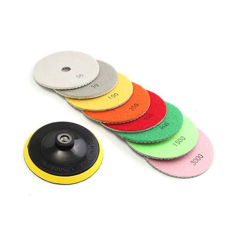 پد پولیش مخصوص سنگ P100 سایز 100*8 میلیمتر CORA 1*I13