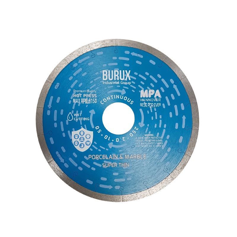 تیغه آبخور 250 سرامیک بر سوراخ 25 BURUX 1*LX01/2