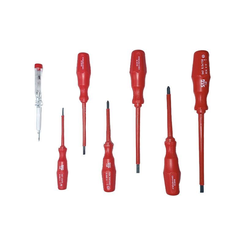 ست 7 عددی پیچ گوشتی فشار قوی SKG مدل IEC6090022 1*L44
