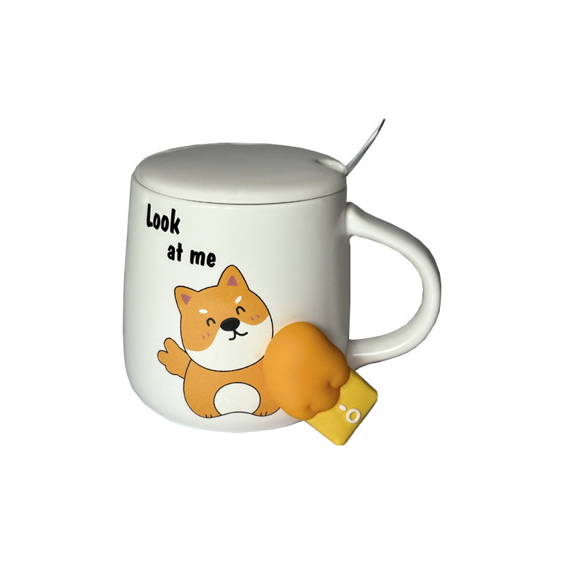 ماگ استیکردار نارنجی 1*HI02/1