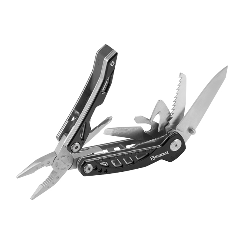 انبر دست 11 کاره دیسکاوری مدل 9041 کنزاکس KENZAX KENZAX 9041 Discovery 11-in-1 Multi Tool Pliers