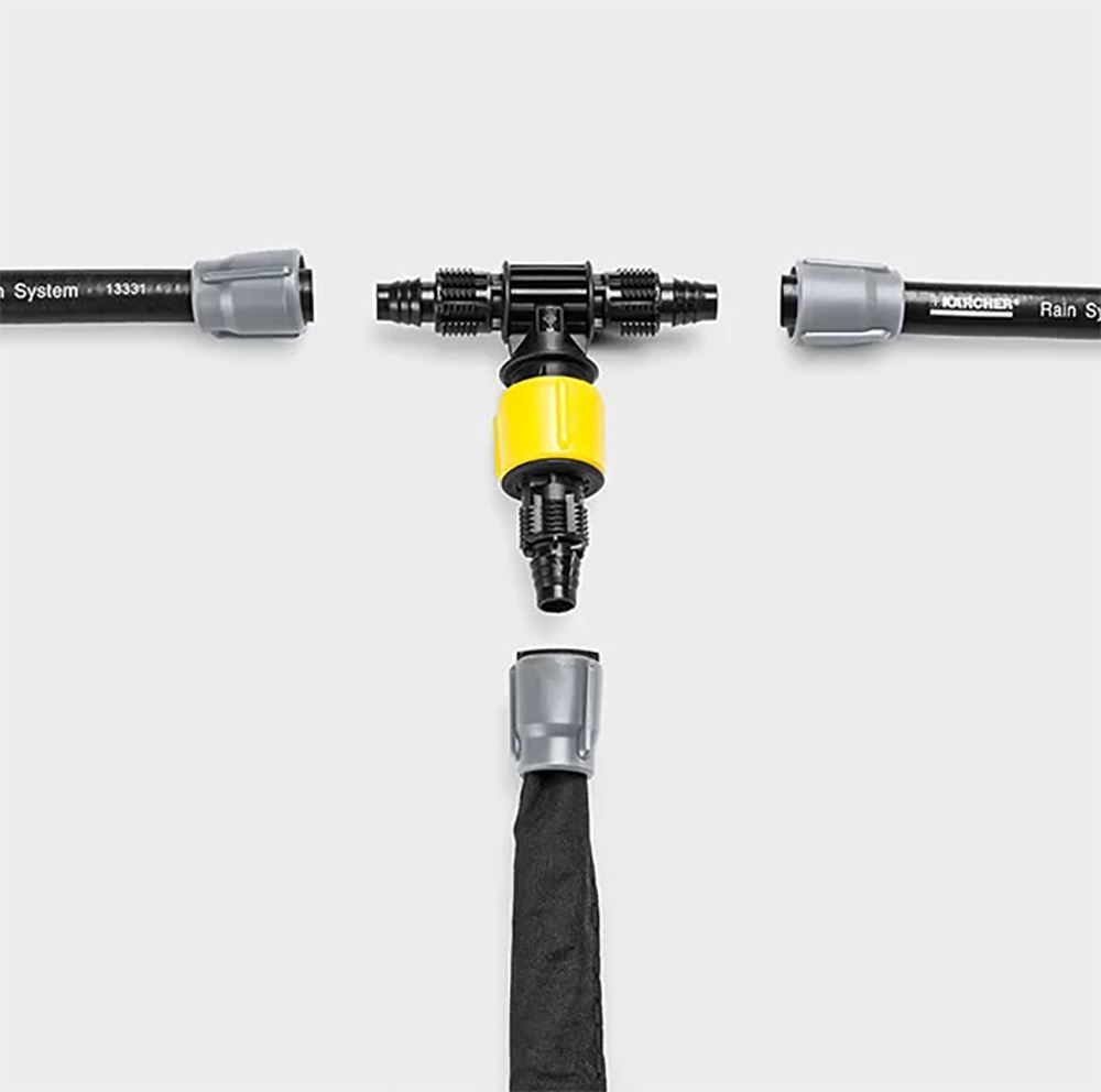 کانکتور T تی با قابلیت تنظیم جریان آب بسته دو عددی 0-231 کارچر (کرشر) KARCHER 