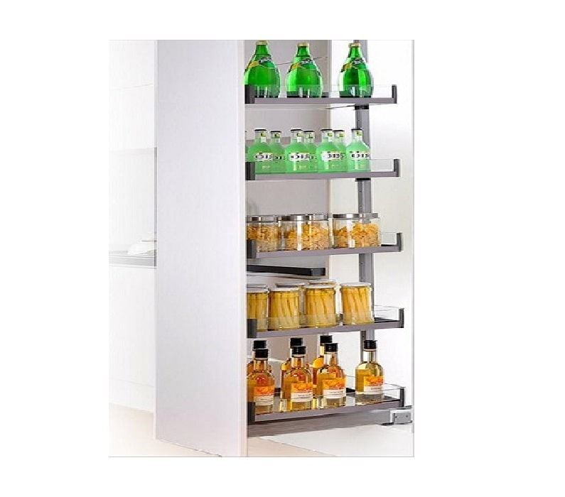 سوپر ریلی کمدی ساده 30 * 118-148س.م 4سبد کف چوب طرح کریستال فانتونی E131