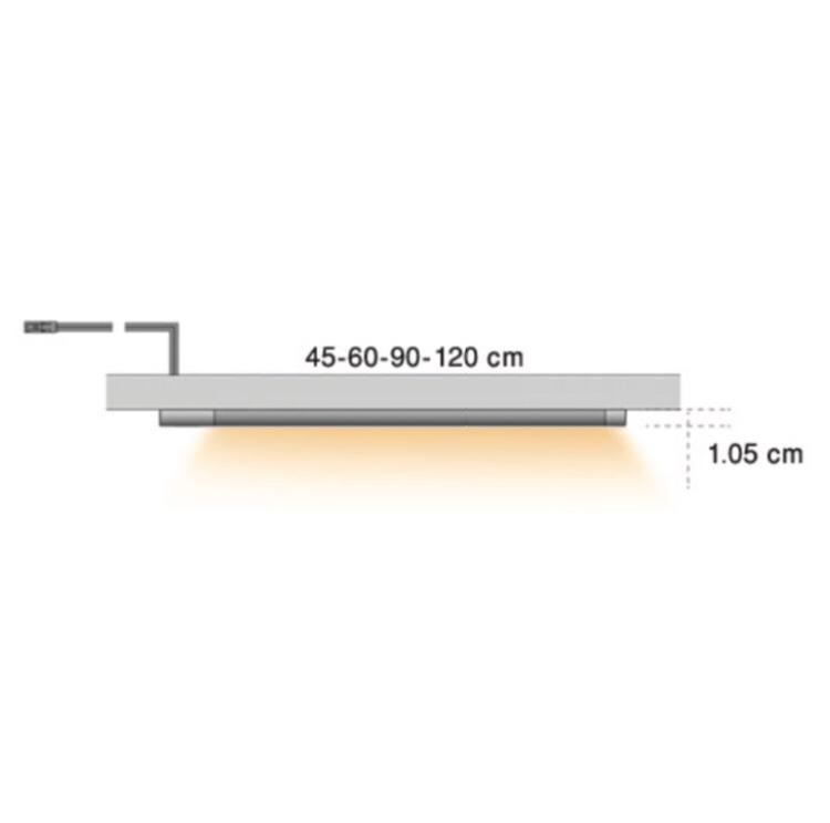 چراغ LED زیر کابینتی 7.6 وات 60سانتی متری فانتونی N042