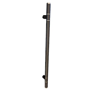 دستگیره حیاطی DELUX مشکی 60 سانت کد 32600