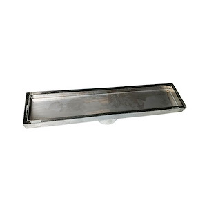 کفشور سرامیک خور استیل مات  80  س.م خروجی وسط (اکو) سارانیک SARANIC