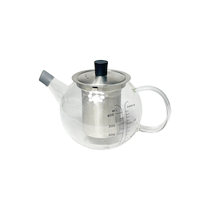 قوری در استیل 400ML  PIREX شفاف مدل VK314313 بی وی کی BVK 