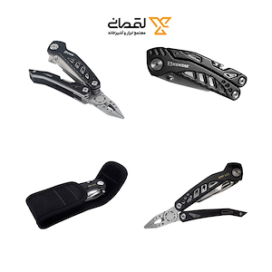 انبر دست 11 کاره دیسکاوری مدل 9041 کنزاکس KENZAX KENZAX 9041 Discovery 11-in-1 Multi Tool Pliers