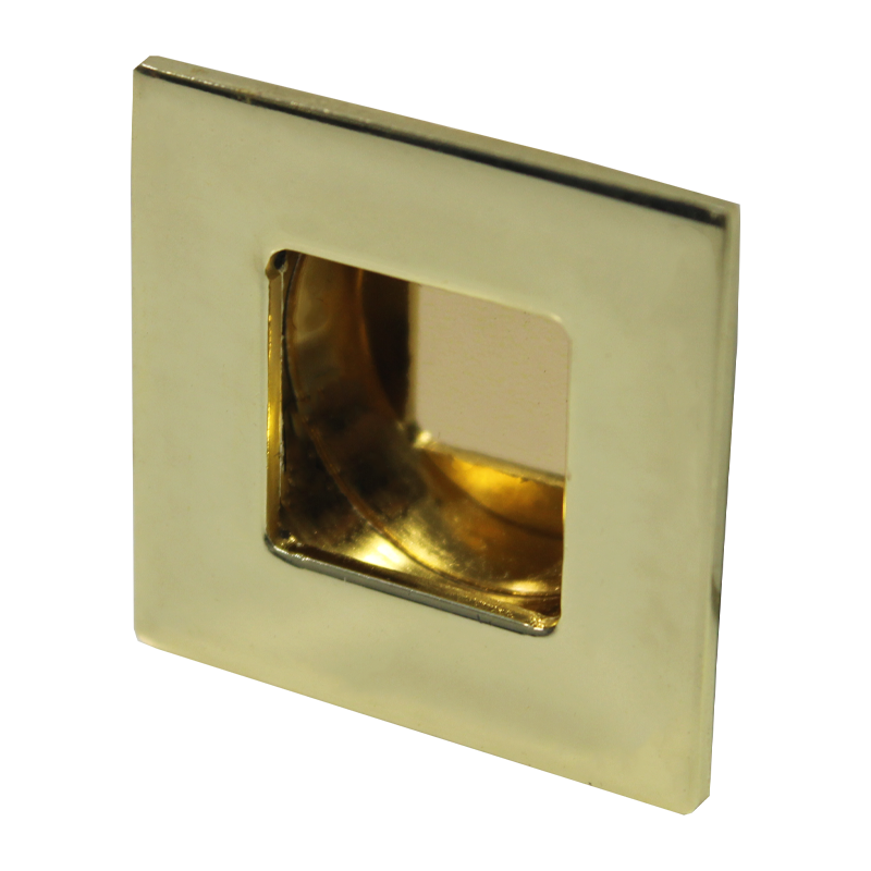دستگیره کابینتی توکار مربع طلایی کد 1116 ایزی هندل EASY HANDLE 1*H54