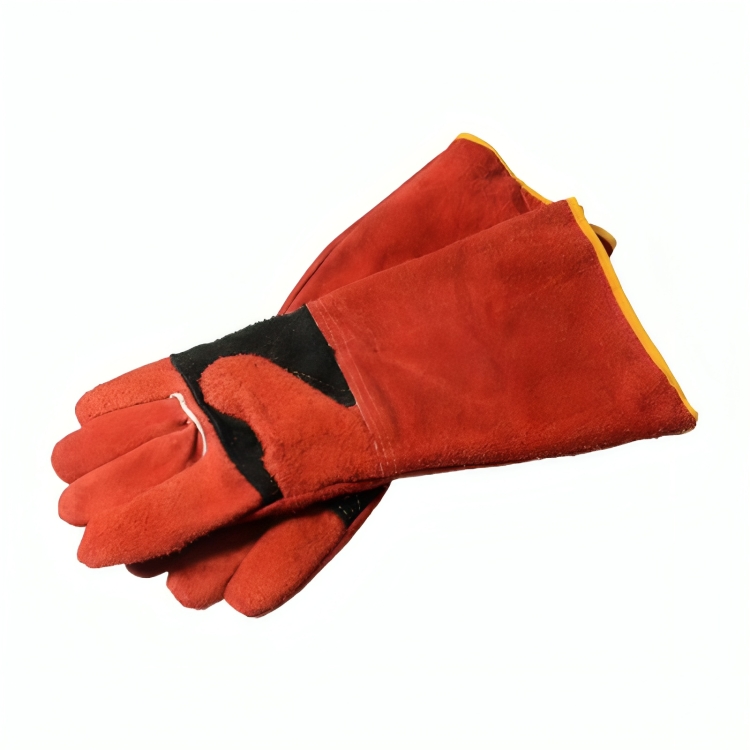 دستکش تمام چرم قرمز بلند پژو 1*G42