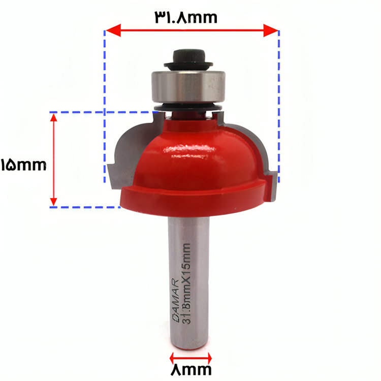 تیغ فرز نجاری کد DM-733183 دامار DAMAR 