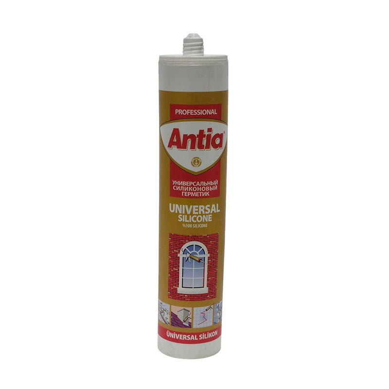 چسب آکواریوم سیلیکونی 280 گرمی قهوه ای آنتیا ANTIA 