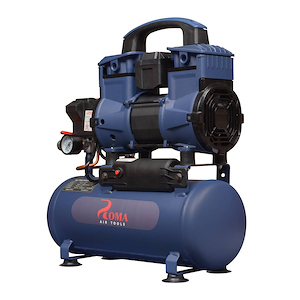 کمپرسور هوا 1/5 اسب بخار 10 لیتری آبی مدل 2-1180F10-A روما ROMA