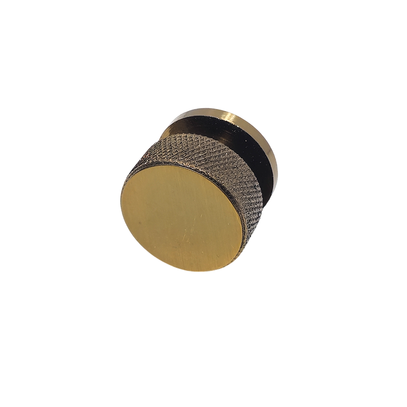 دستگیره کابینت تک پیچ عاج دار کافی براق کد 2521 S.A لولاند LOLAND 1*AX01/1