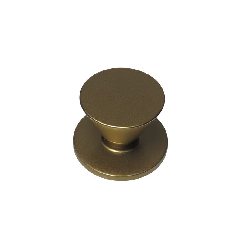 دستگیره کابینتی تک پیچ مدل DARK GOL TORNADO زئوس ZEUS 1*H82