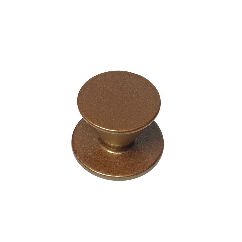 دستگیره کابینتی تک پیچ مدل ROSE GOLD TORNADO زئوس ZEUS 1*H82