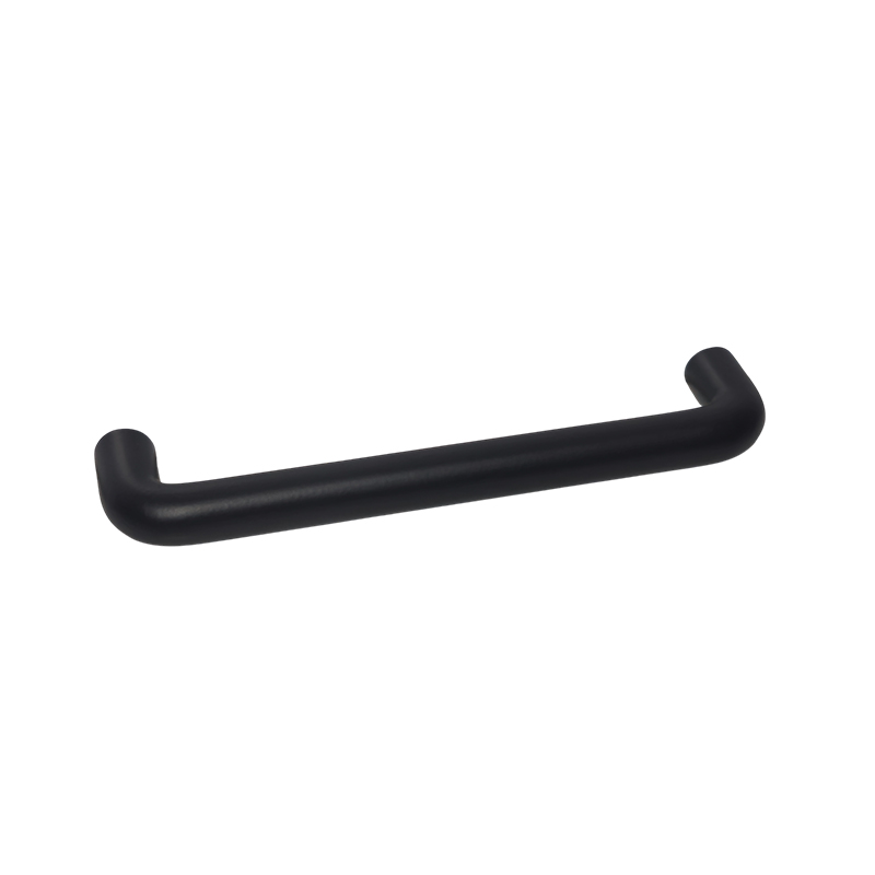 دستگیره کابینتی دو پیچ مدل TRYSTسایز 128 BLACK زئوس ZEUS 1*H72