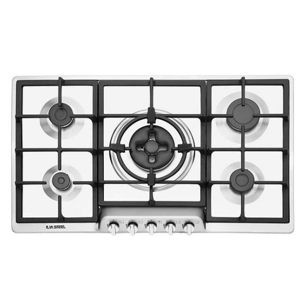 اجاق گاز 5 شعله استیل مدل S502D ایلیا استیل ILIA STEEL 