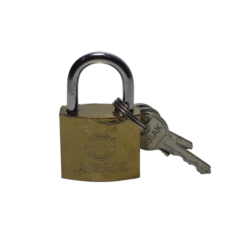 قفل آویز 32 طلایی کد 1001 ARAK 1*FG01/2